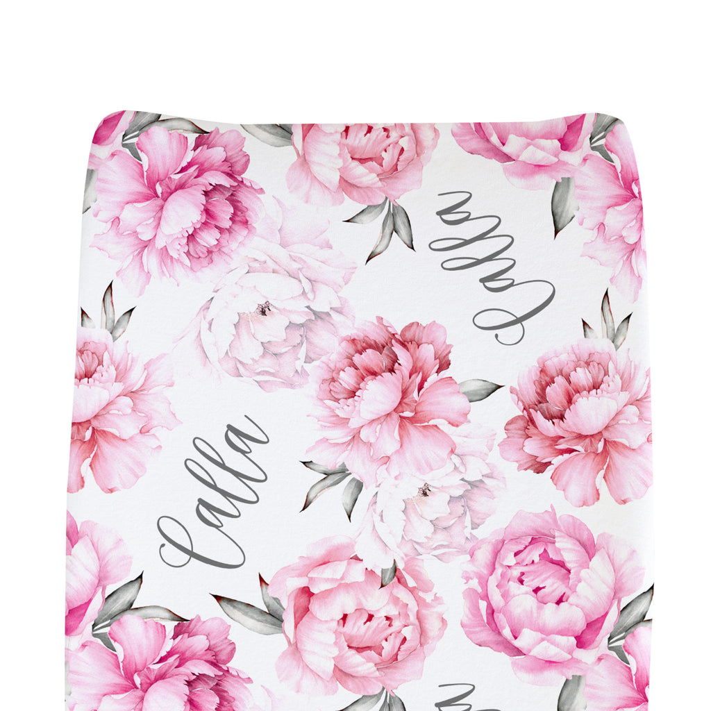 Calla Changing Pad Cover Personalized