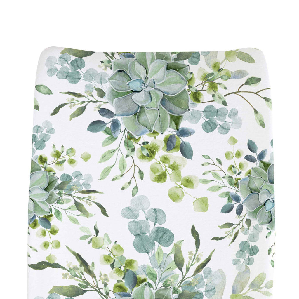Olive Changing Pad Cover