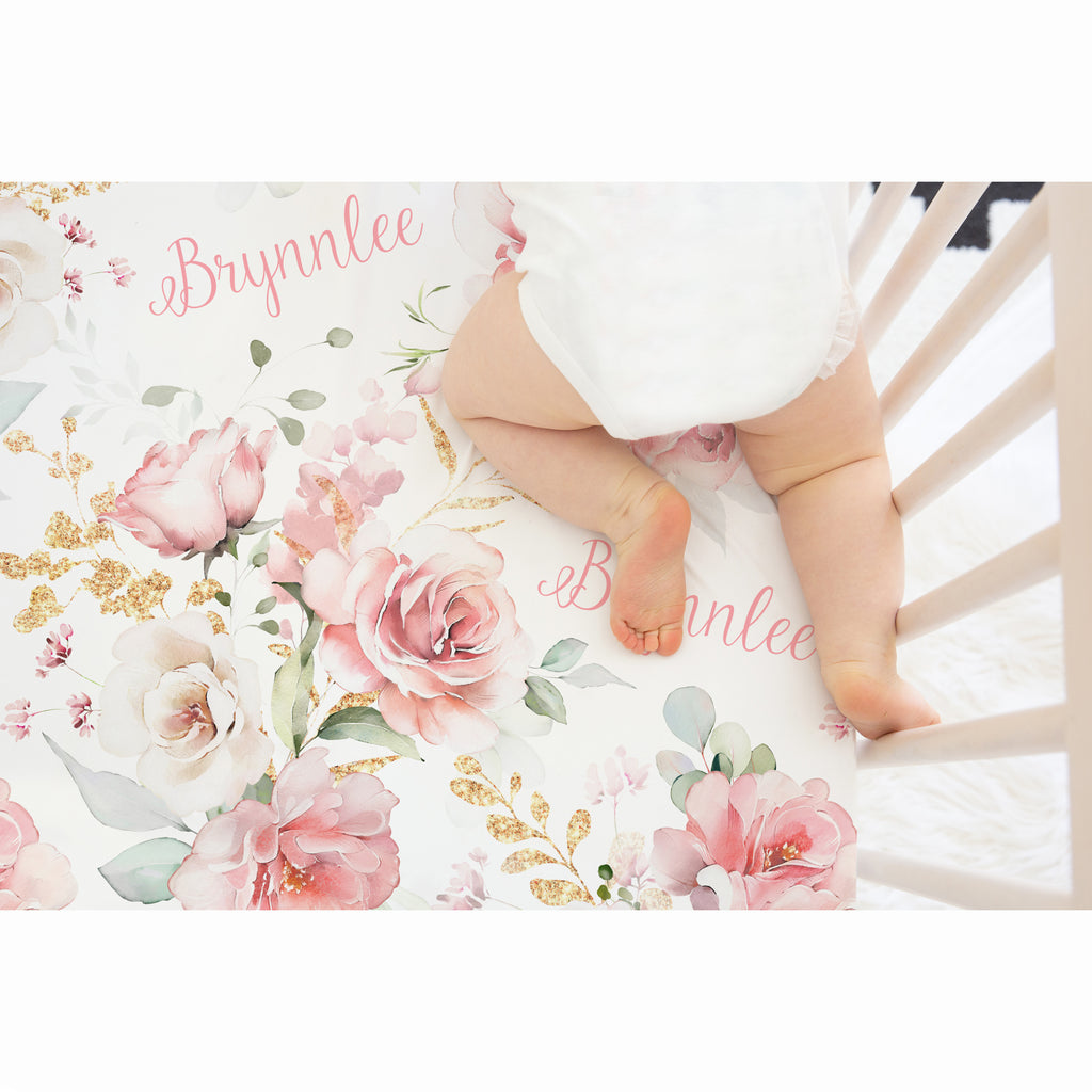 Brynnlee Personalized Crib Sheet