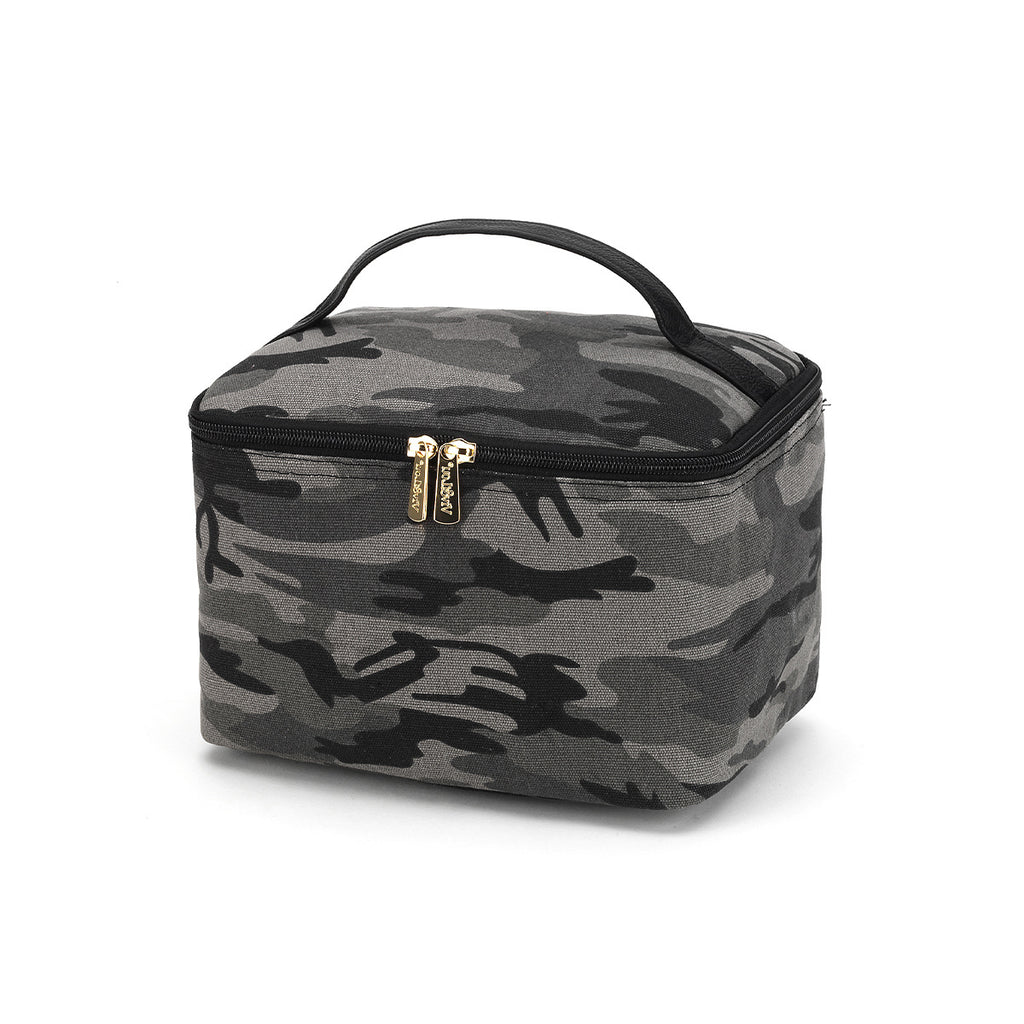Black Camo Cosmetic Bag