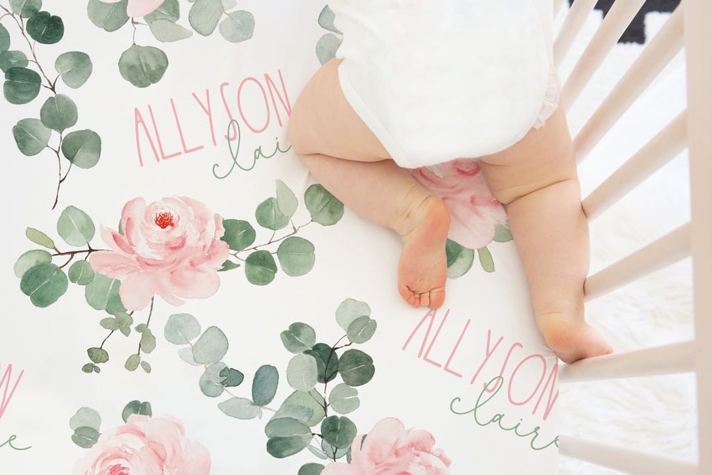 Allyson Claire Crib Sheet