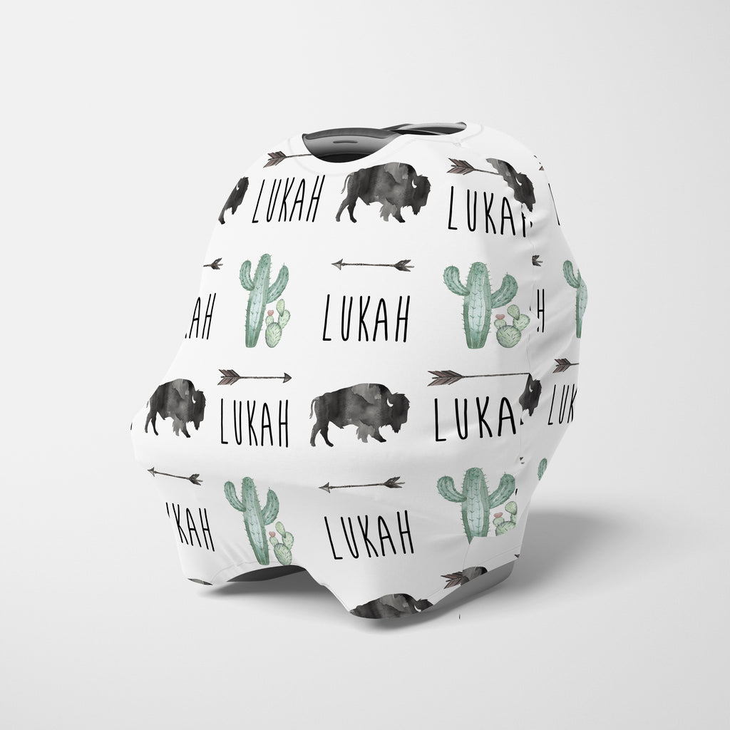 Bison Cactus Personalized Multi-Use Cover
