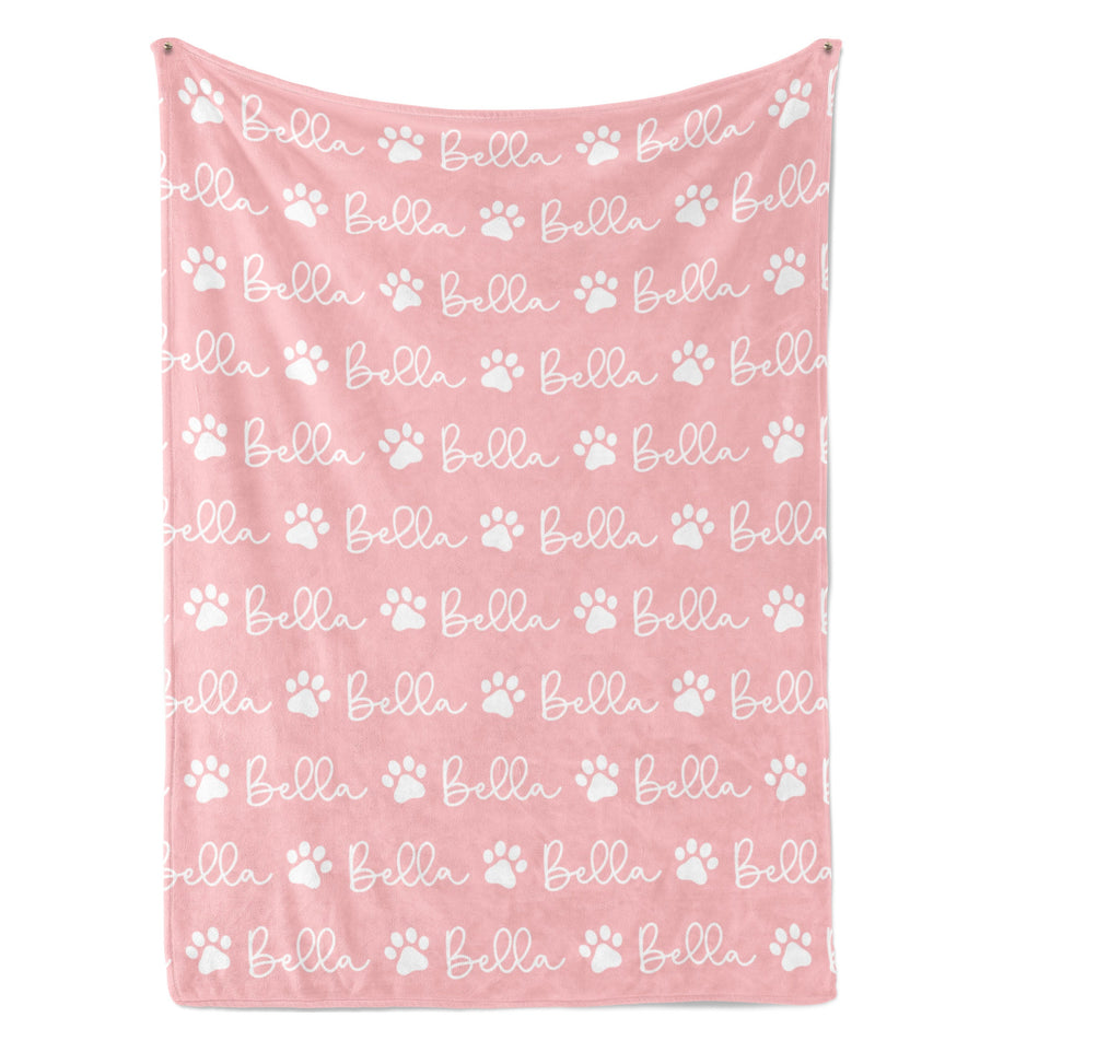 Personalized Minky Pet Blanket