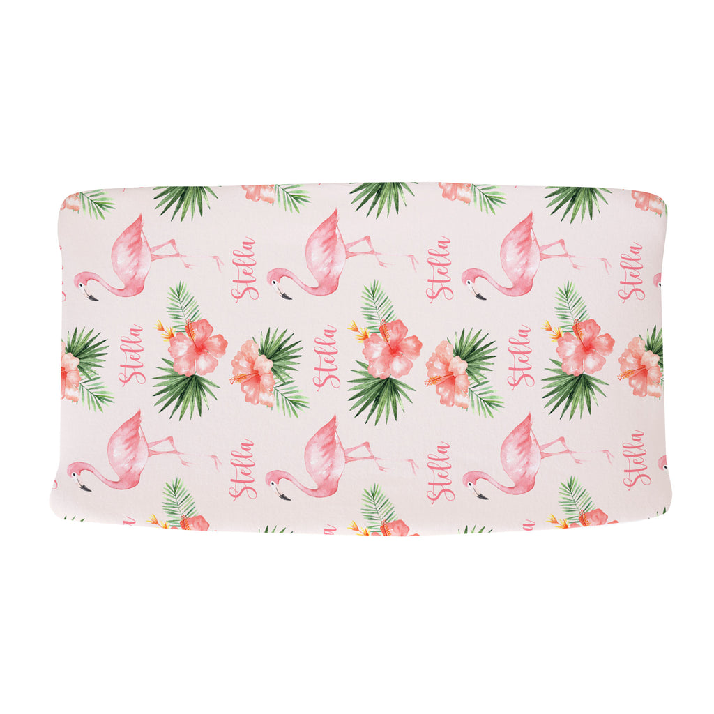 Flamingo Changing Pad Cover