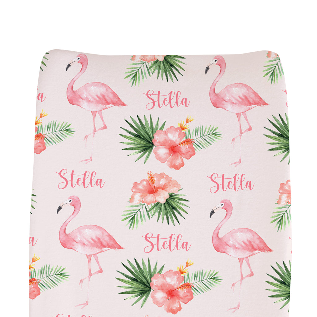 Flamingo Changing Pad Cover