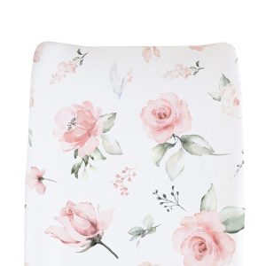 Romantic Boho Floral  Crib Sheet / Floral Nursery / Changing Pad Cover / Mini Crib Sheet Option / Pink Floral / Isla Collection