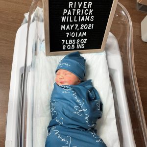 Personalized Swaddle Blanket Hat Set, Name Reveal Baby Shower Gift, Coming Home Outfit, Customized Monogram Choose Colors New Baby Present