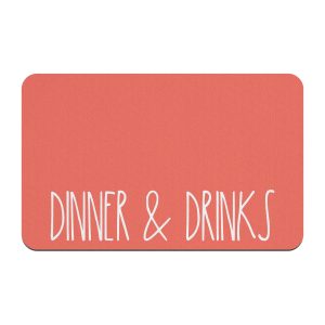 Personalized Simple Name Custom Dog Bowl Mat / Choose Colors and Font / Personalized Pet Placemat / New Puppy Supplies