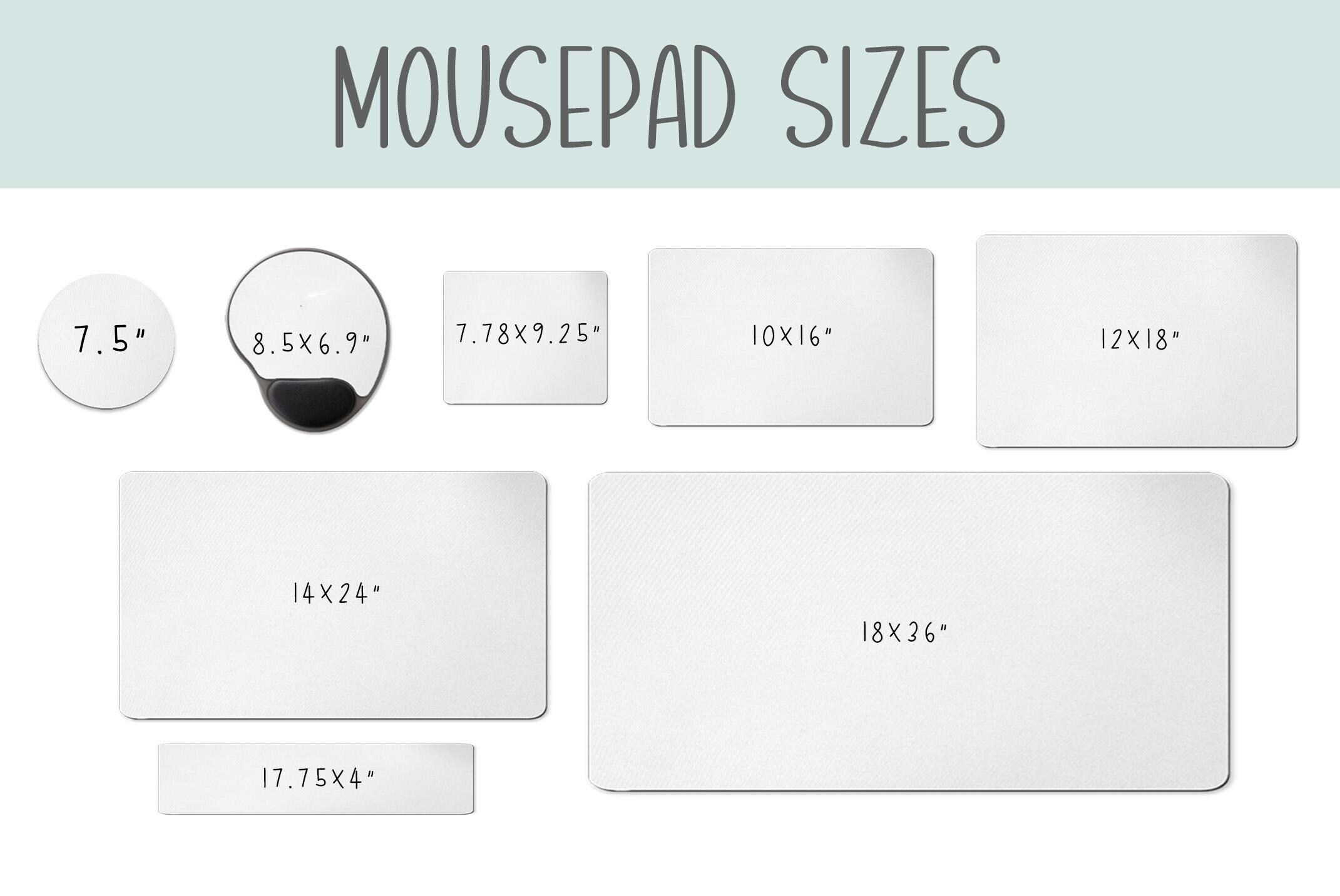 Personalized Vintage Wildflower Mousepad, Floral Desk Accessories, Wrist Desk Mat, Phone Stand, Flower Girly Name Christmas Birthday Gift - Image 4